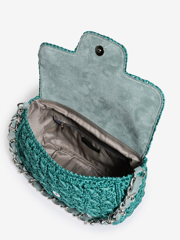 Lurex Handbag (Short Chain)