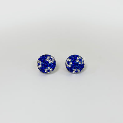 Vintage Pierced Earrings - La Colline Bleue