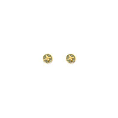 Pierced Earrings - Green