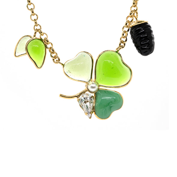Necklace - Jardin (Green)