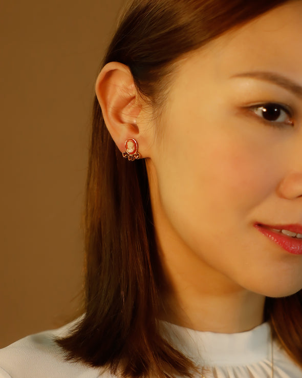 Pierced Earrings - Tourtereau