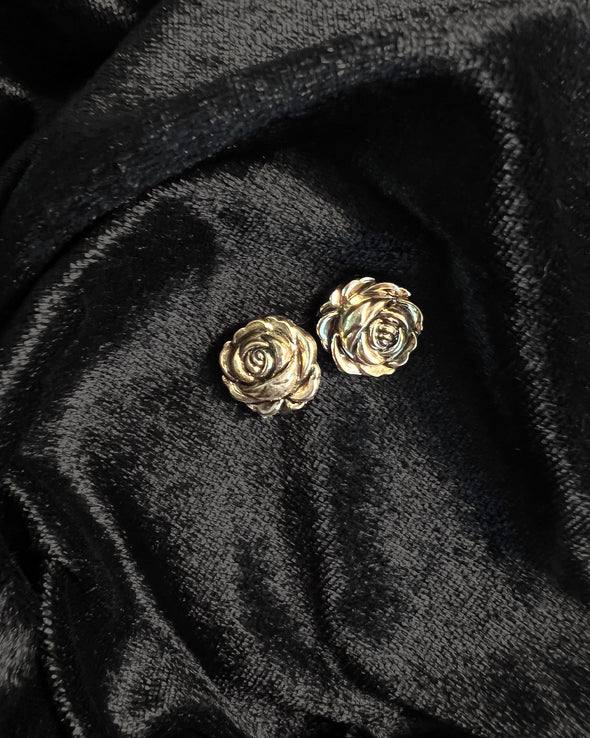 Pierced Earrings - La Rose de Fer