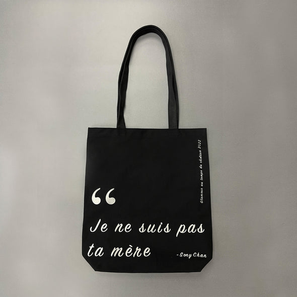 Special Edition Cotton Tote Bag - "Glamour au temps du choléra"