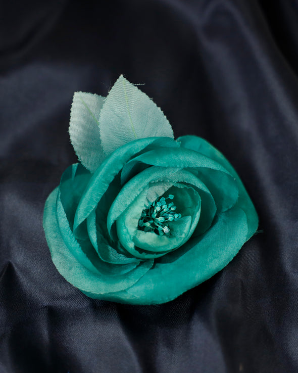 Silk Brooch - Azalea