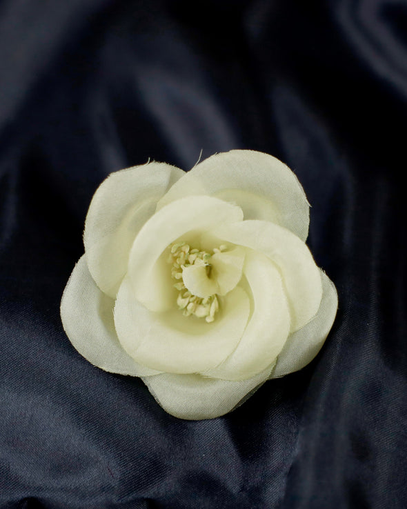 Silk Brooch - Begonia