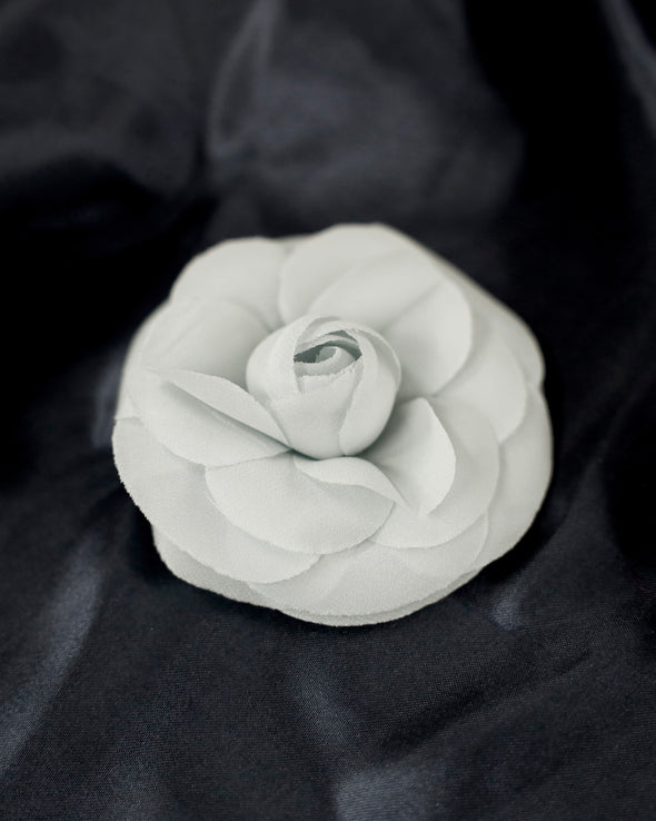 Silk Brooch - Camellia