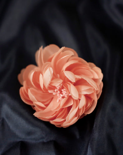 Silk Brooch - Chrysanthemum