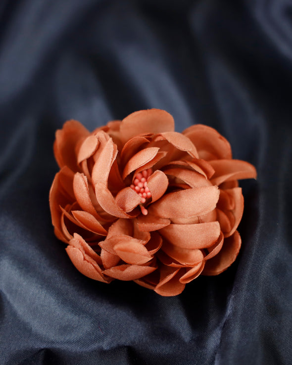 Silk Brooch - Chrysanthemum