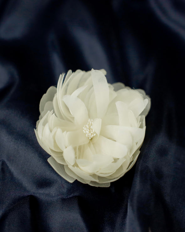 Silk Brooch - Chrysanthemum