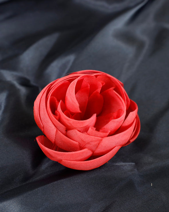 Silk Brooch - Climbing Rose