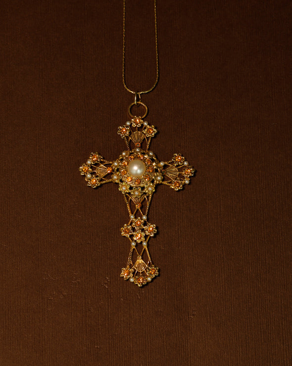 Vintage Pendant - St. Catherine