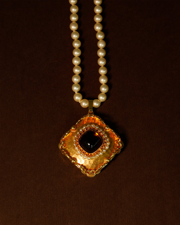 Vintage Pendant - Oeil d'aigle