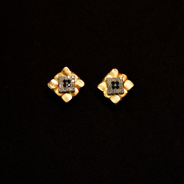 Clip Earrings - Cube d’or