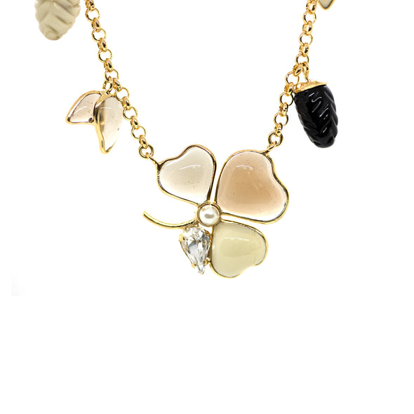 Necklace - Jardin (Amber)