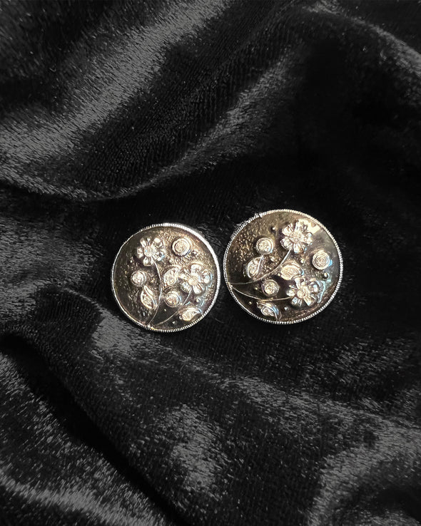 Pierced Earrings - Jasmin de minuit