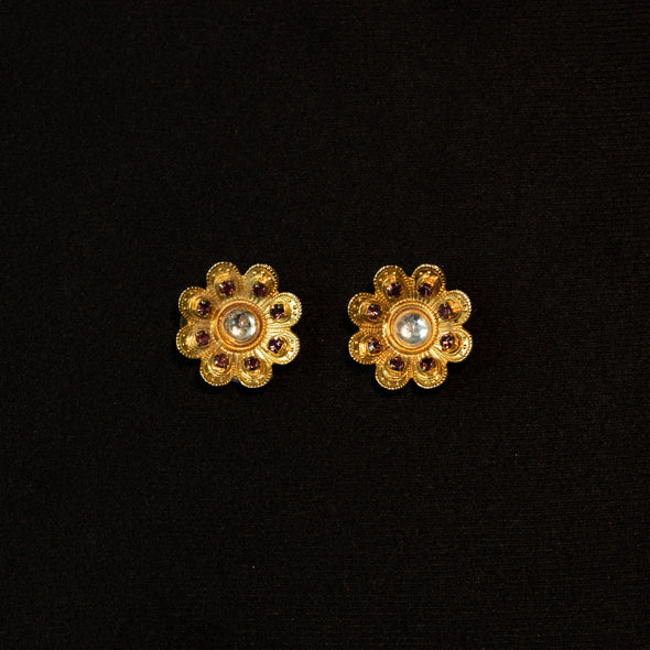 Clip Earrings - Le lotus