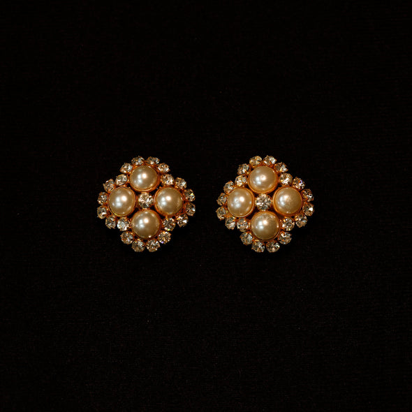 Clip Earrings - Marguerite