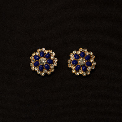 Clip Earrings - Outremer