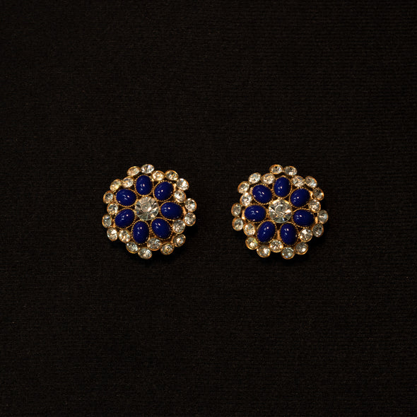 Clip Earrings - Outremer