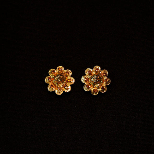 Clip Earrings - Tournesol