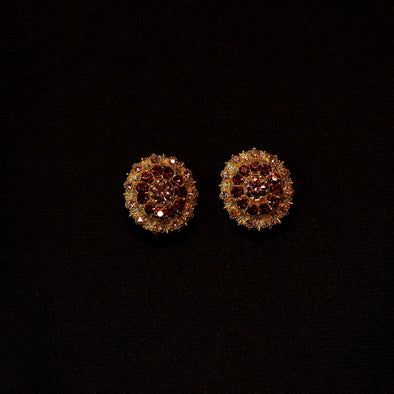 Clip Earrings - Violette