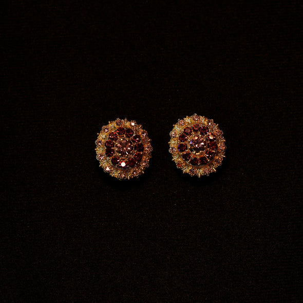 Clip Earrings - Violette